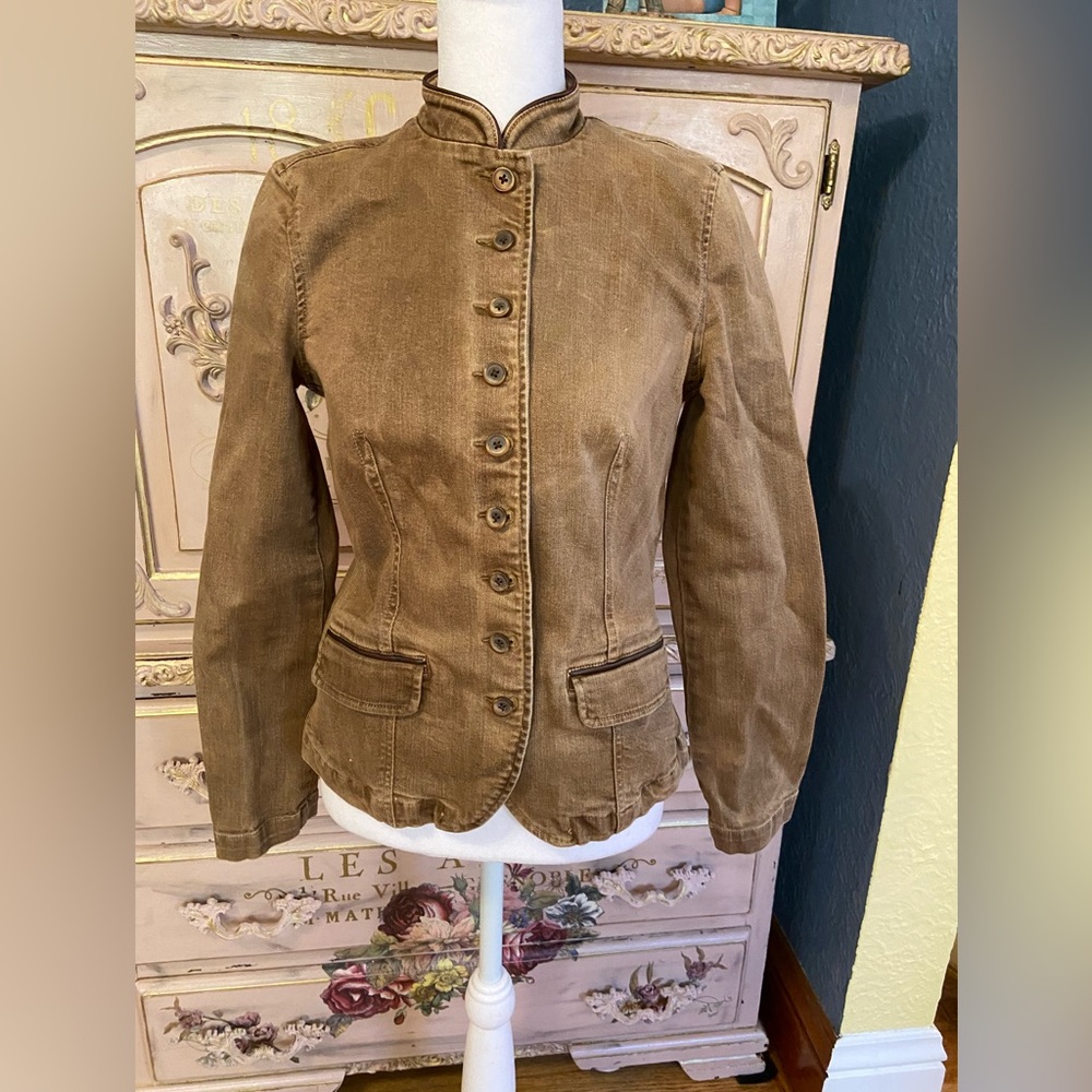 Ralph Lauren colored denim jacket